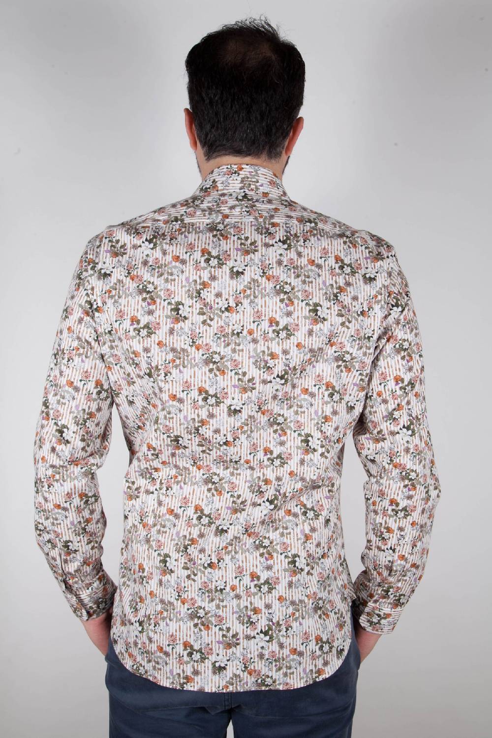 Poggianti Camicia Con Stampa ASCIANO-73-569-01