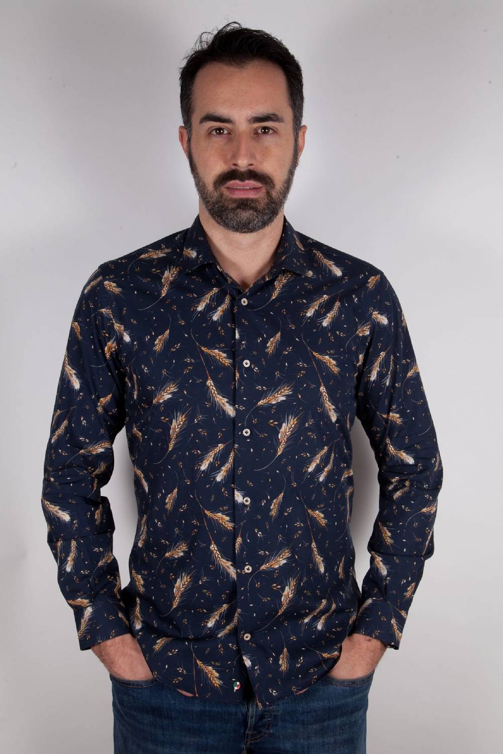 Poggianti Camicia Con Stampa FIRENZE-95F-533-01