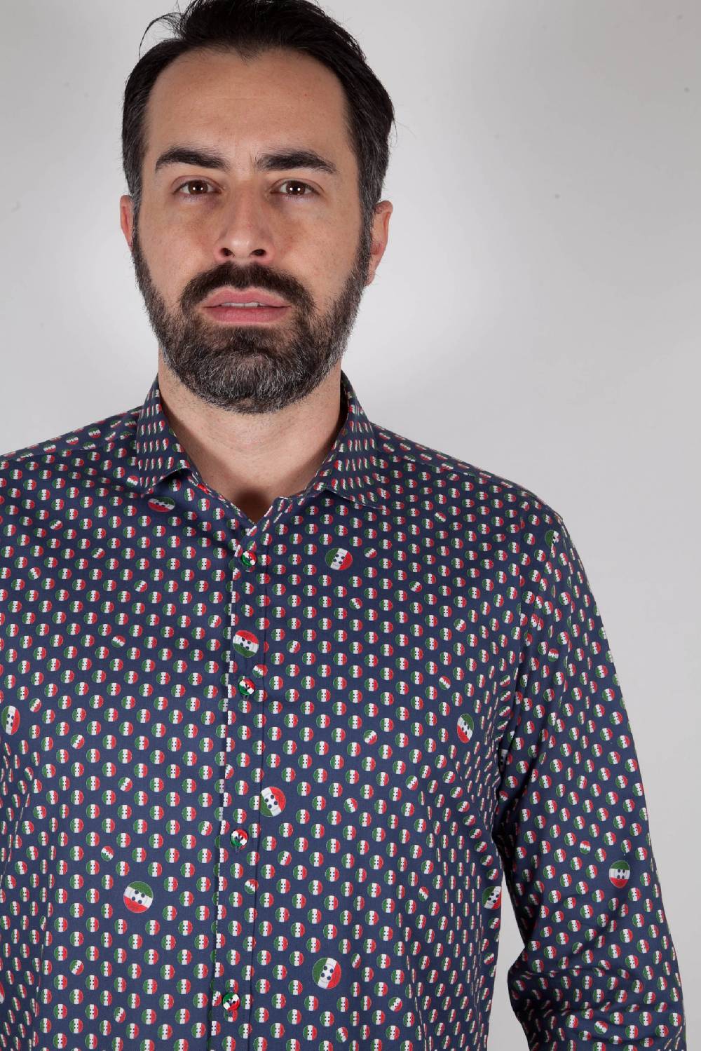 Poggianti Camicia Con Stampa PISA-31F-524-01