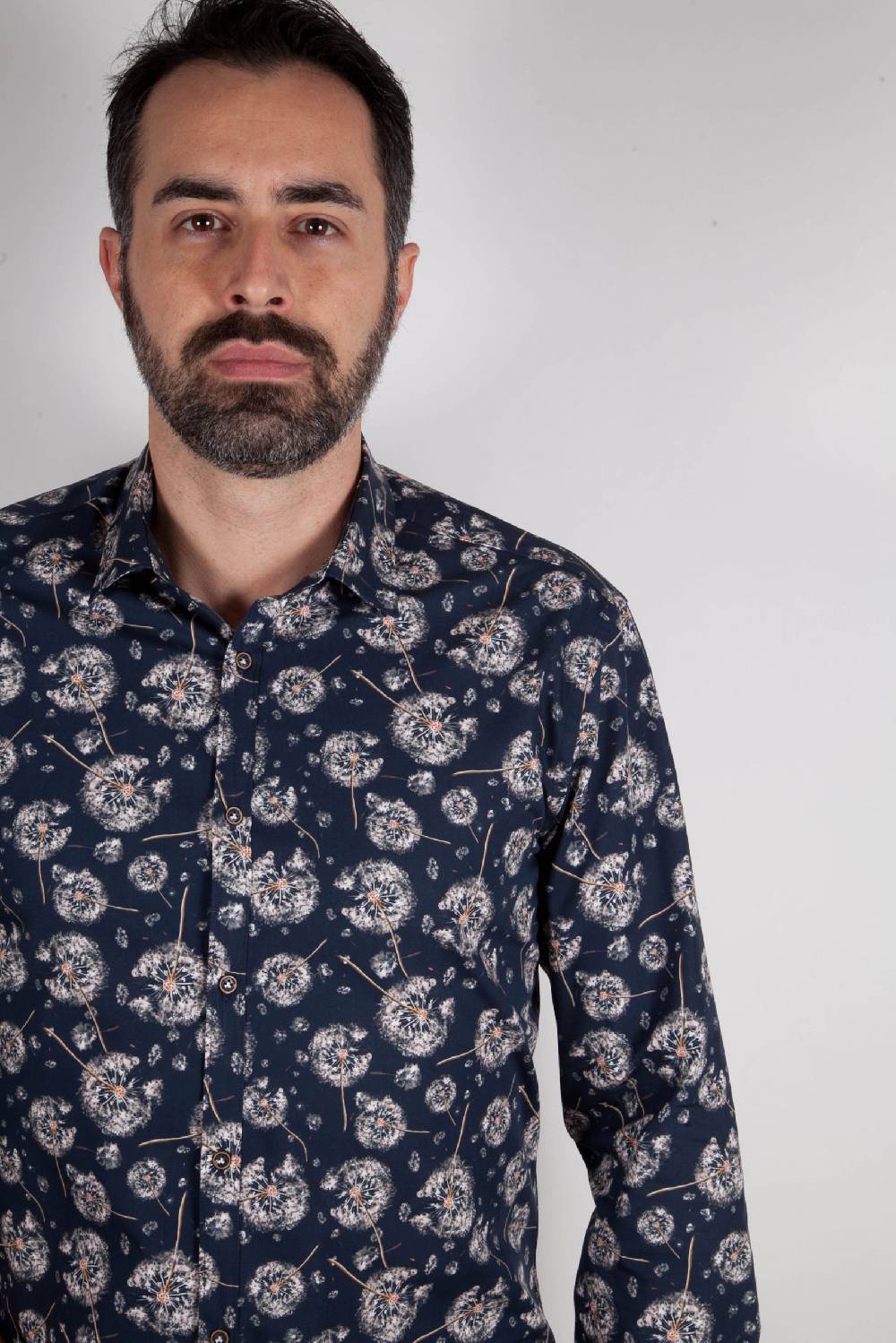 Poggianti Camicia Con Stampa PISA-73-532-01