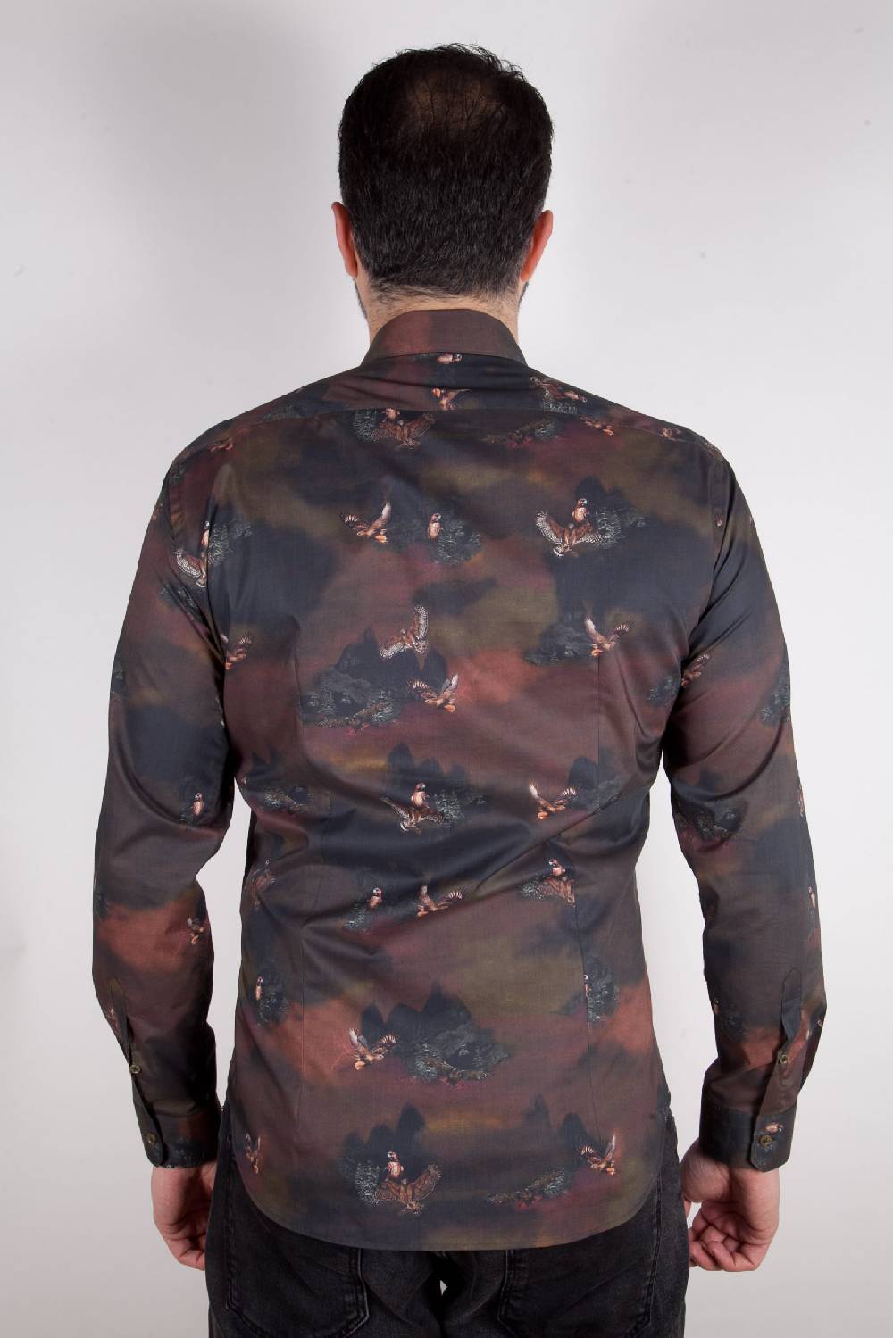 Poggianti Camicia Con Stampa PISA-73-548-01