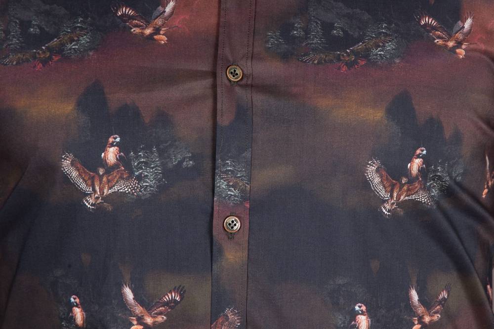 Poggianti Camicia Con Stampa PISA-73-548-01