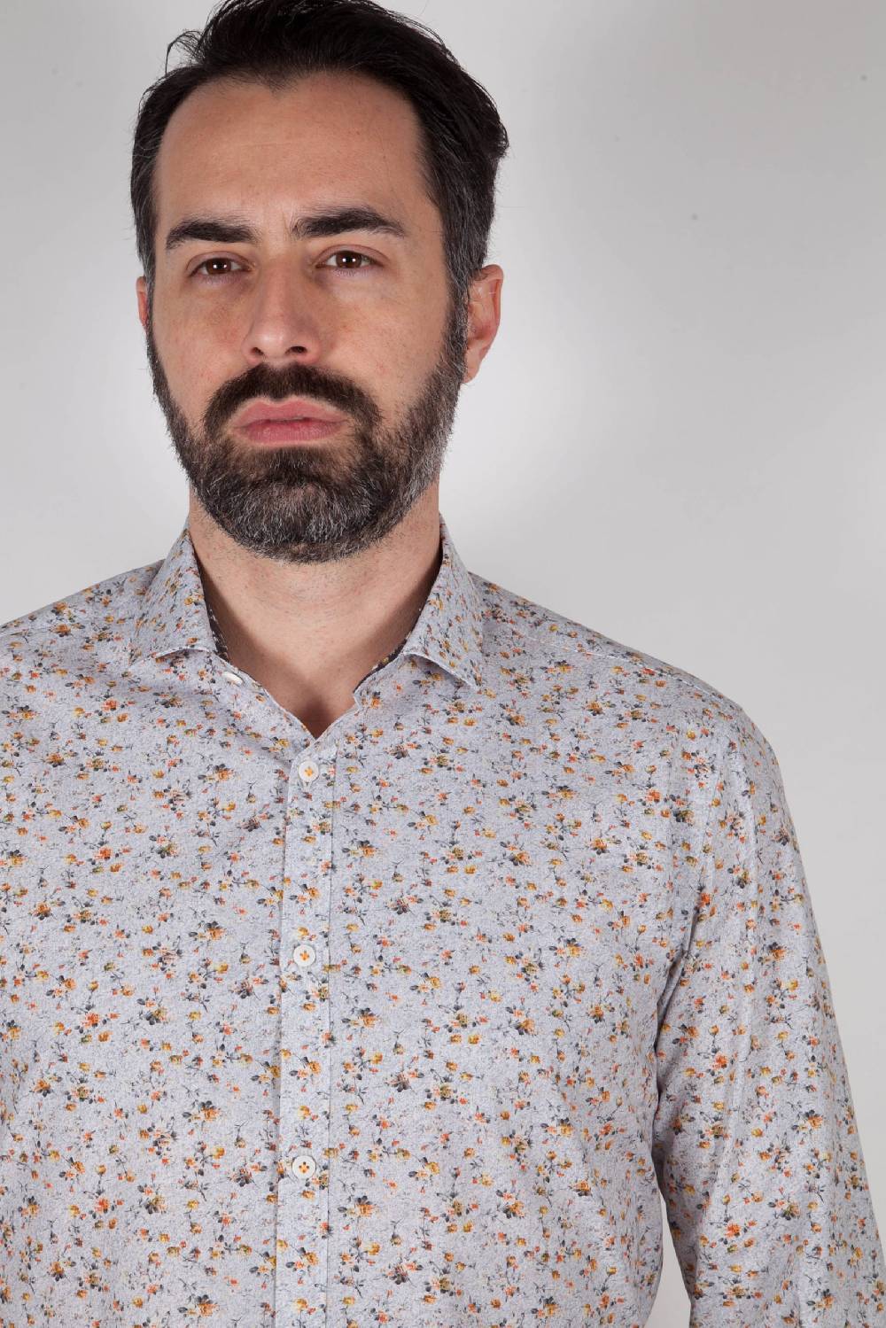 Poggianti Camicia Con Stampa PRACCHIA-62M-513-03