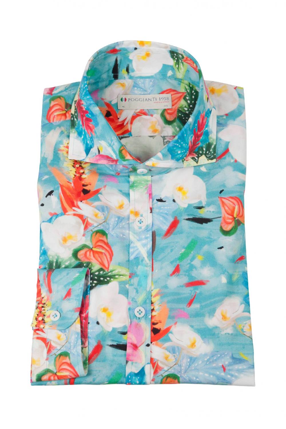 Poggianti Camicia Fantasia PISA-31F-739-01