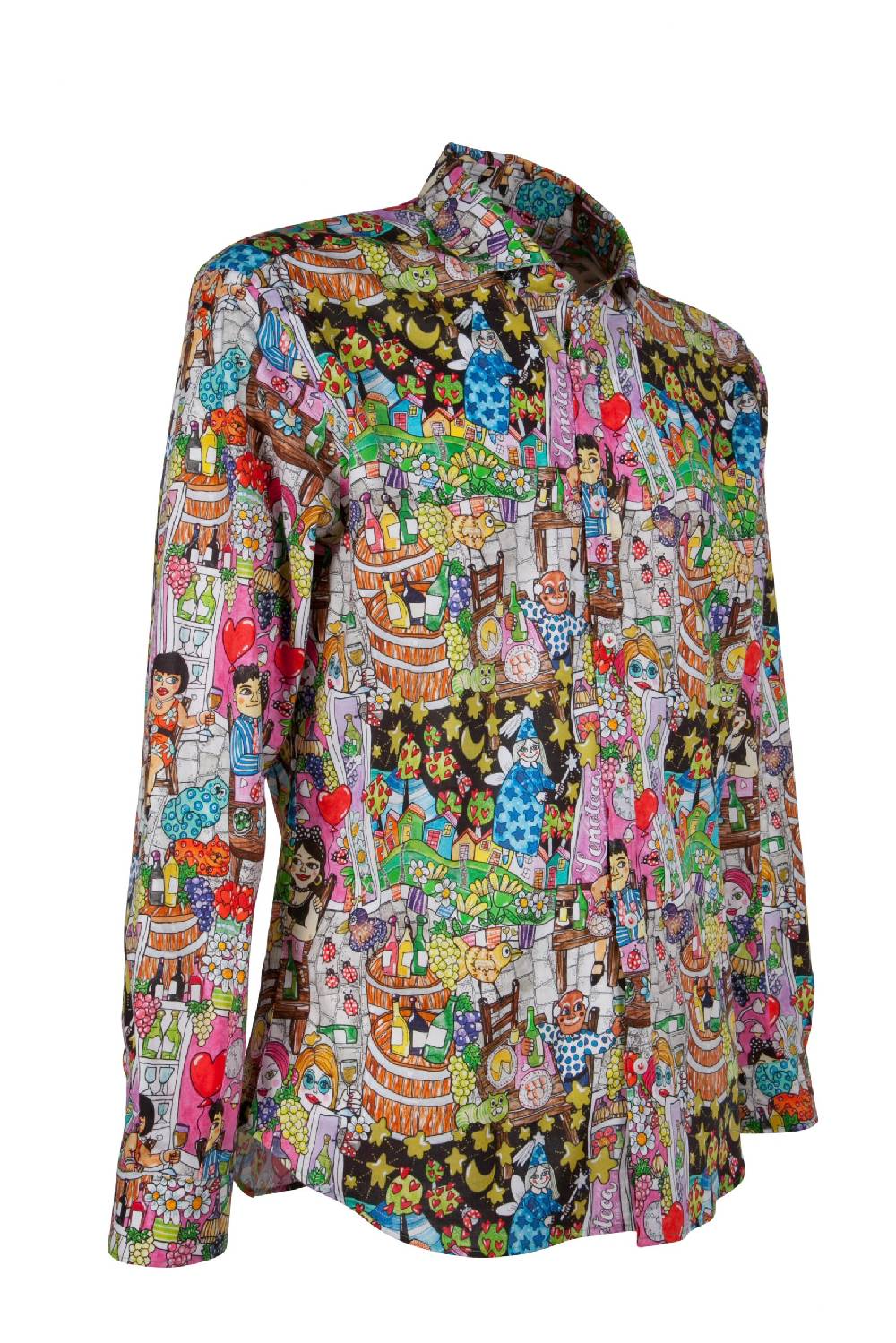 Poggianti Camicia Fantasia PISA-62F-773