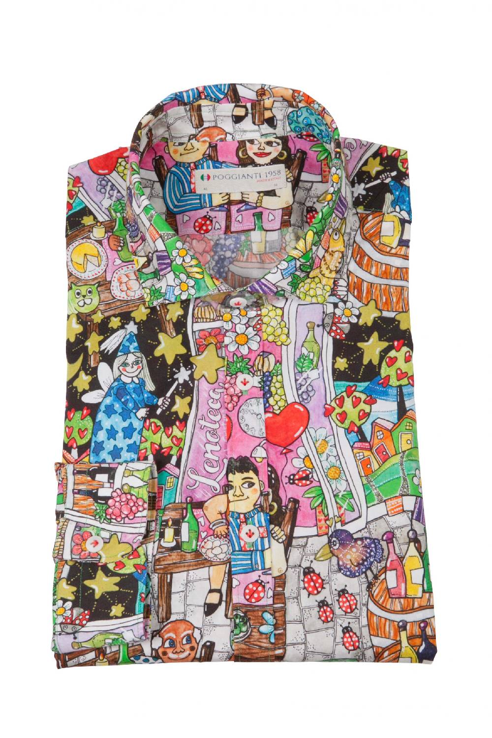 Poggianti Camicia Fantasia PISA-62F-773