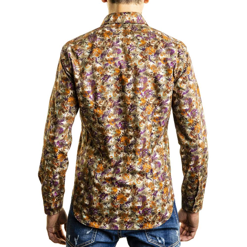 Poggianti Camicia Fantasia Quadri