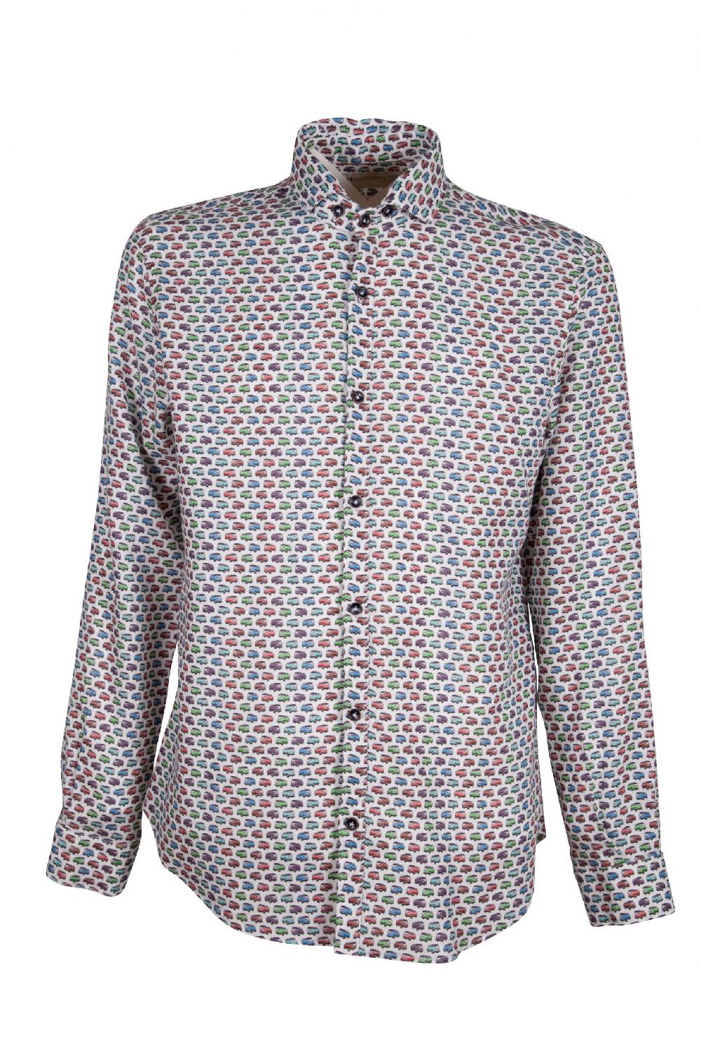 Poggianti Camicia Fantasia RIBOLLA-72-794-02