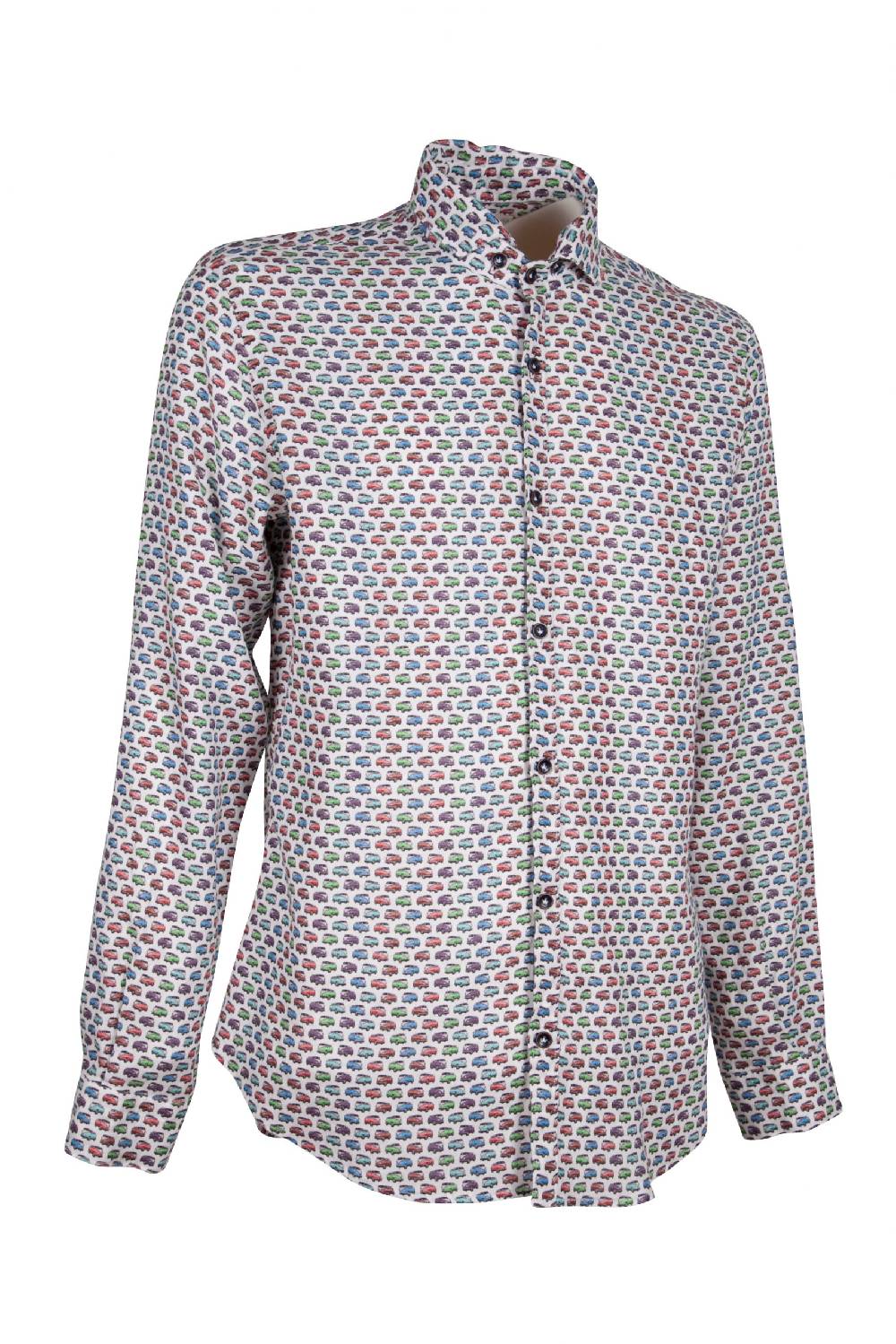 Poggianti Camicia Fantasia RIBOLLA-72-794-02
