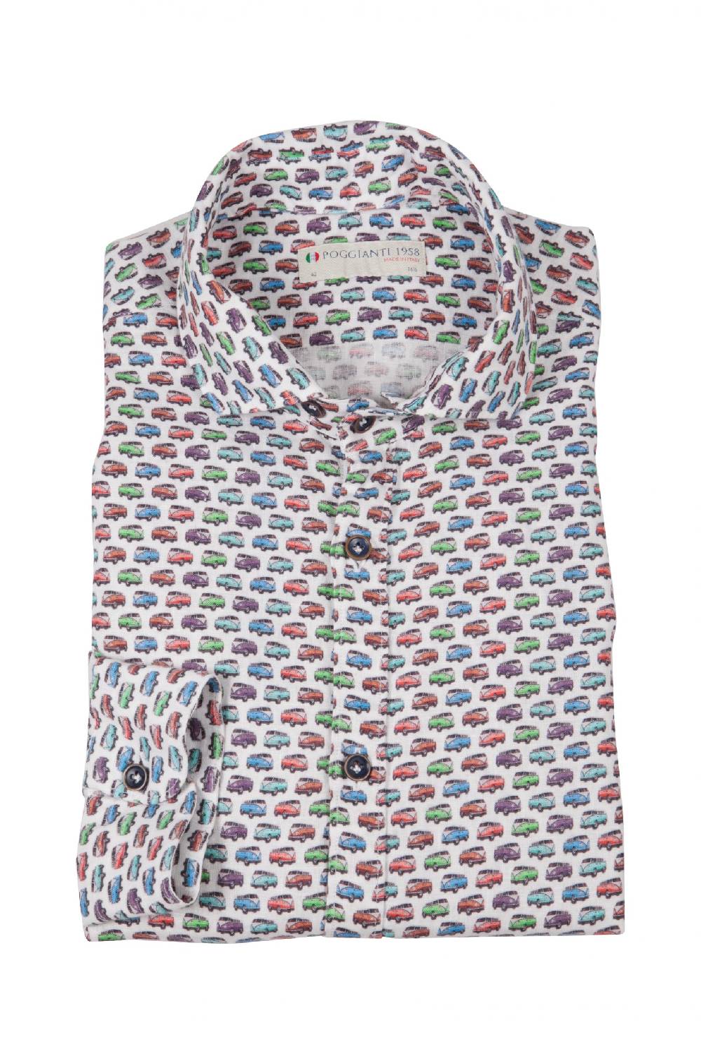 Poggianti Camicia Fantasia RIBOLLA-72-794-02