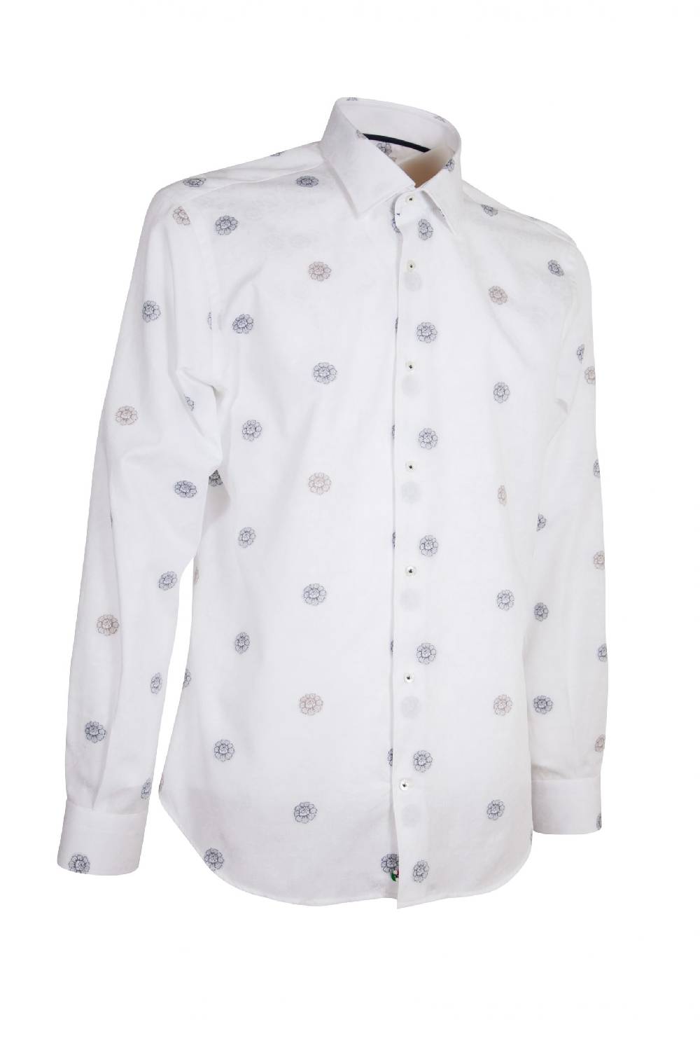 Poggianti Camicia Fil Coupe’ BUTI-95-704-01