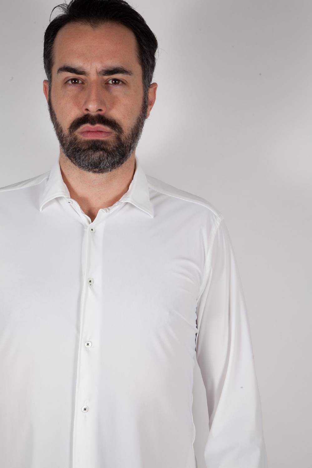 Poggianti Camicia In Tessuto Tecnico ACTIVE 596-01