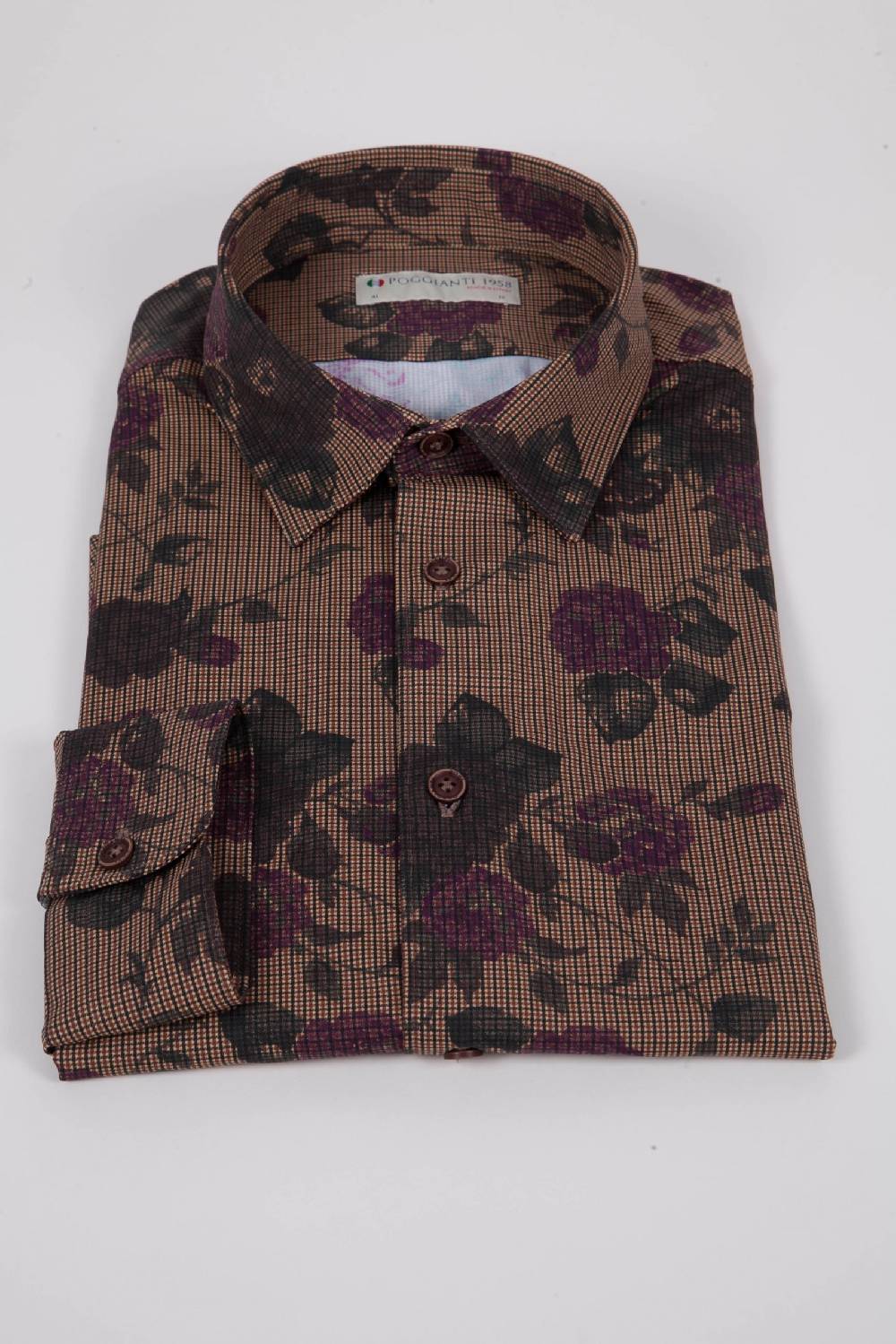 Poggianti Camicia in Tessuto tecnico ACTIVE 597