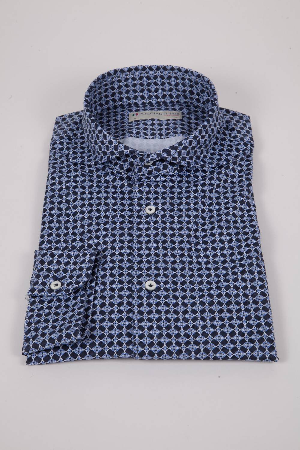 Poggianti Camicia in Tessuto tecnico ACTIVE 601