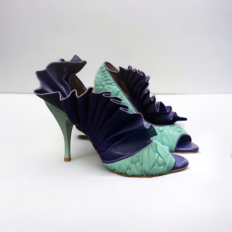 Pokemaoke Décolleté Onde Pelle