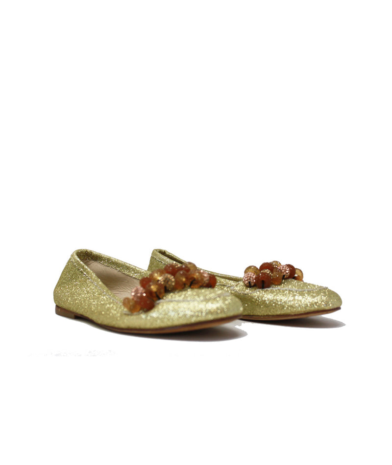 Pokemaoke Mocassino Glitter Perla