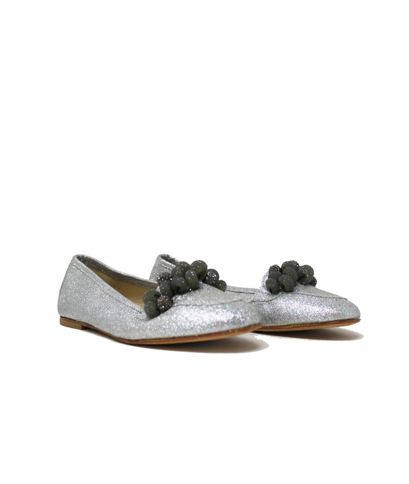Pokemaoke Mocassino Glitter Perla
