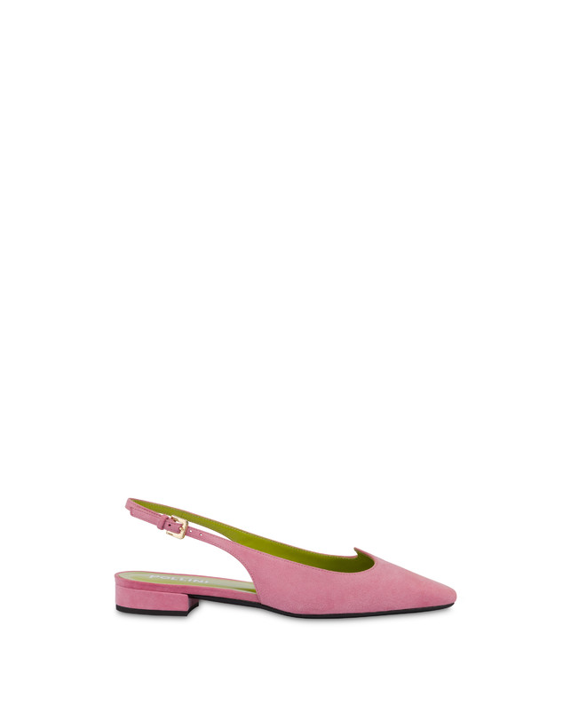 Pollini Ballerina Slingback In Nappa Cote D'azur Peonia