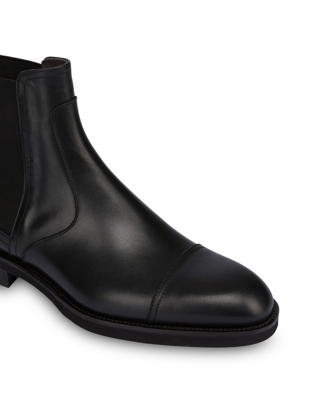 Pollini Beatles In Vitello Liscio Gentlemen's Club Nero