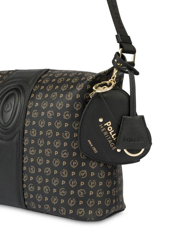 Pollini Borsa A Spalla Heritage 70th Anniversary Nero/nero