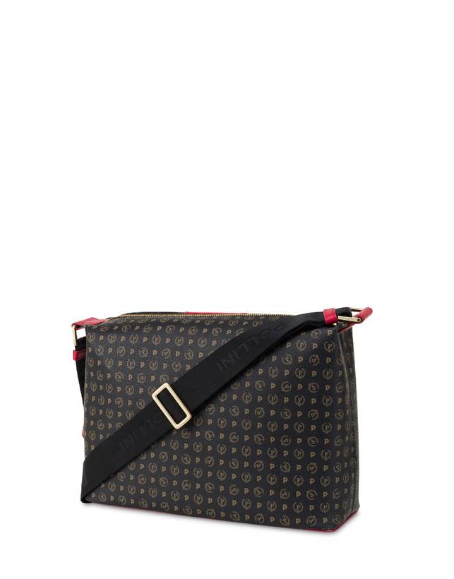 Pollini Borsa A Spalla Heritage 70th Anniversary Nero/rosso