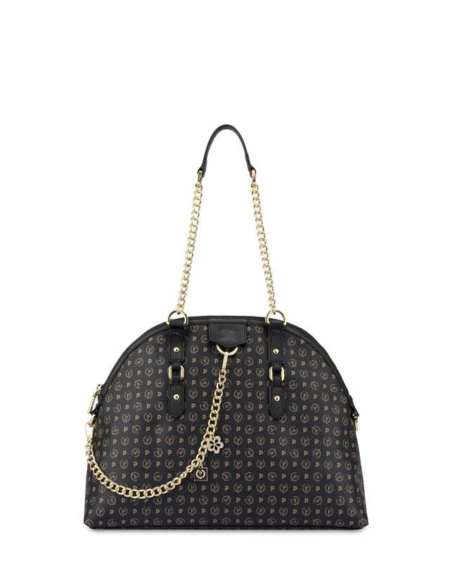 Pollini Borsa A Spalla Heritage Logo Classic Nero/nero