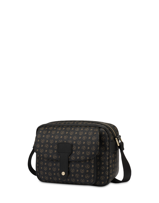Pollini Borsa A Spalla Heritage Logo Classic Nero/nero