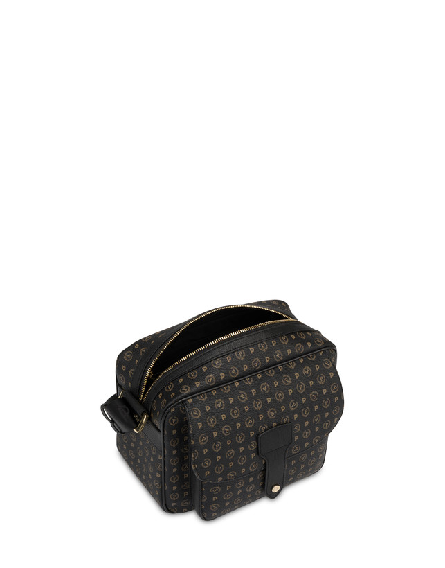 Pollini Borsa A Spalla Heritage Logo Classic Nero/nero