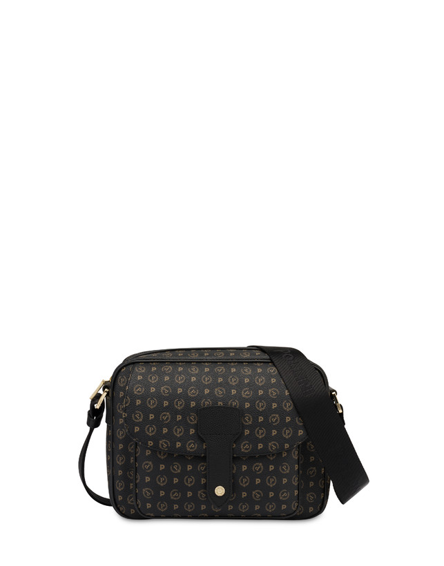 Pollini Borsa A Spalla Heritage Logo Classic Nero/nero