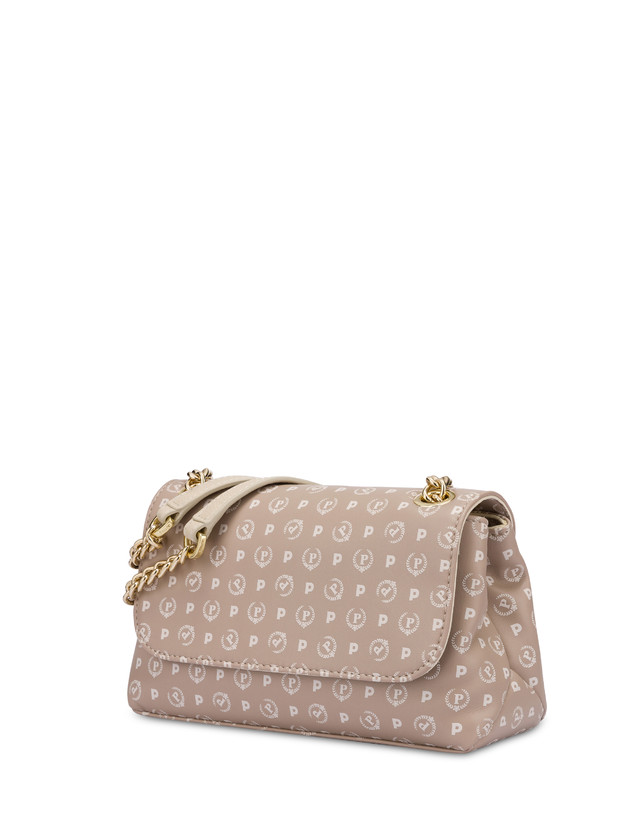 Pollini Borsa A Spalla Heritage Soft Touch Beige/avorio