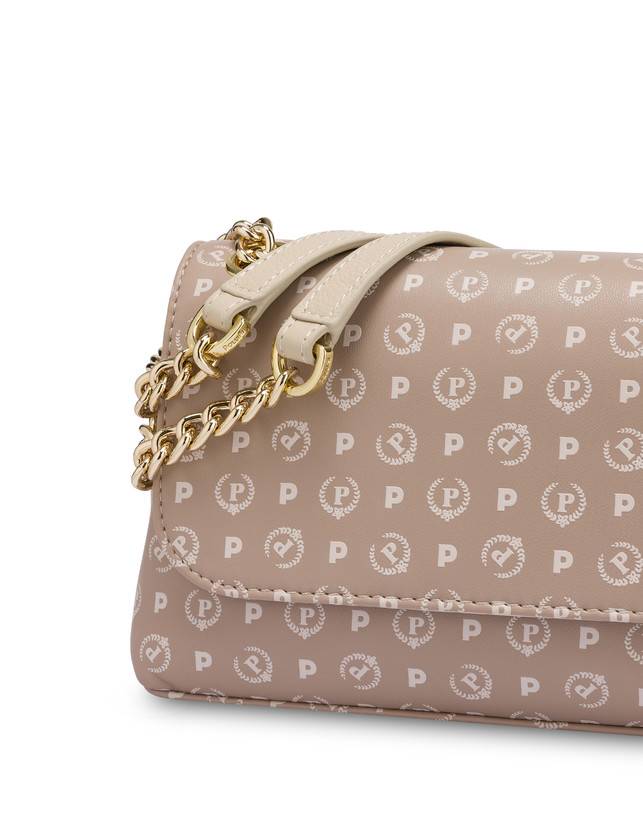 Pollini Borsa A Spalla Heritage Soft Touch Beige/avorio
