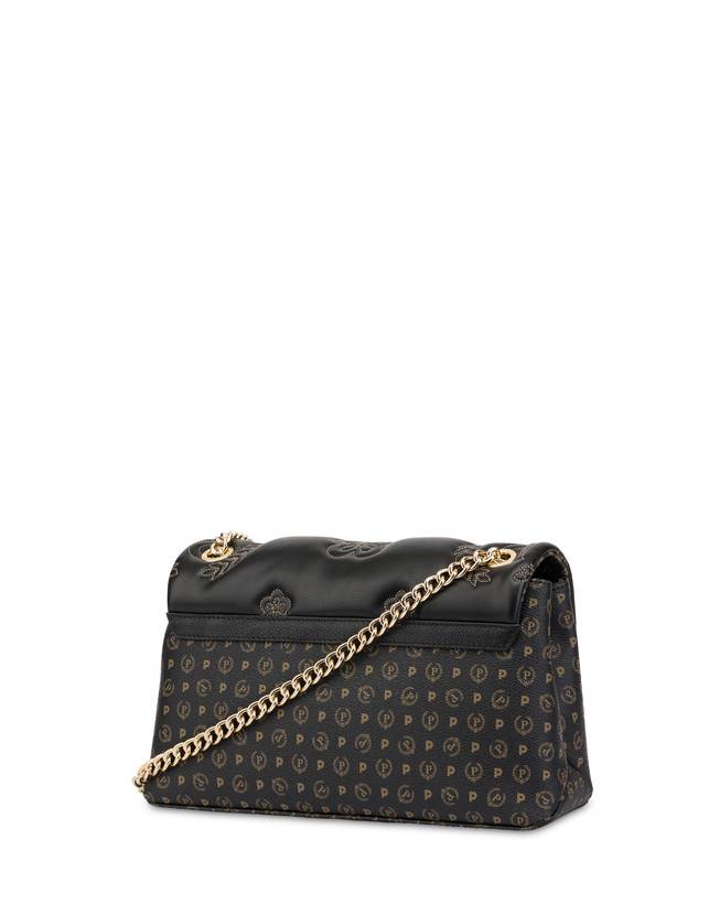 Pollini Borsa A Spalla Puffy Heritage Nero/nero/nero