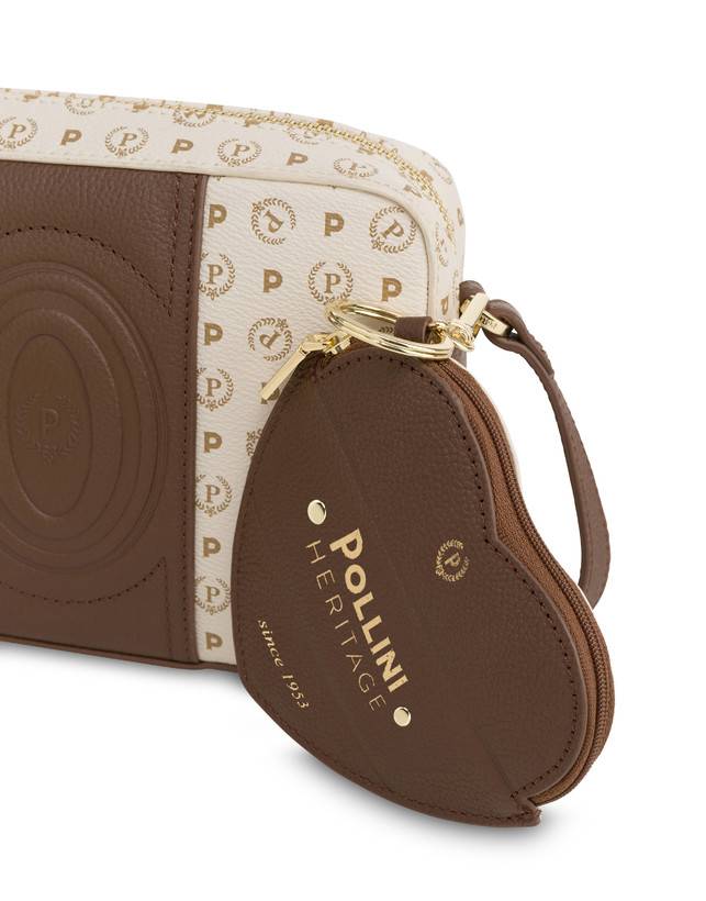 Pollini Borsa A Tracolla Heritage 70th Anniversary Avorio/marrone