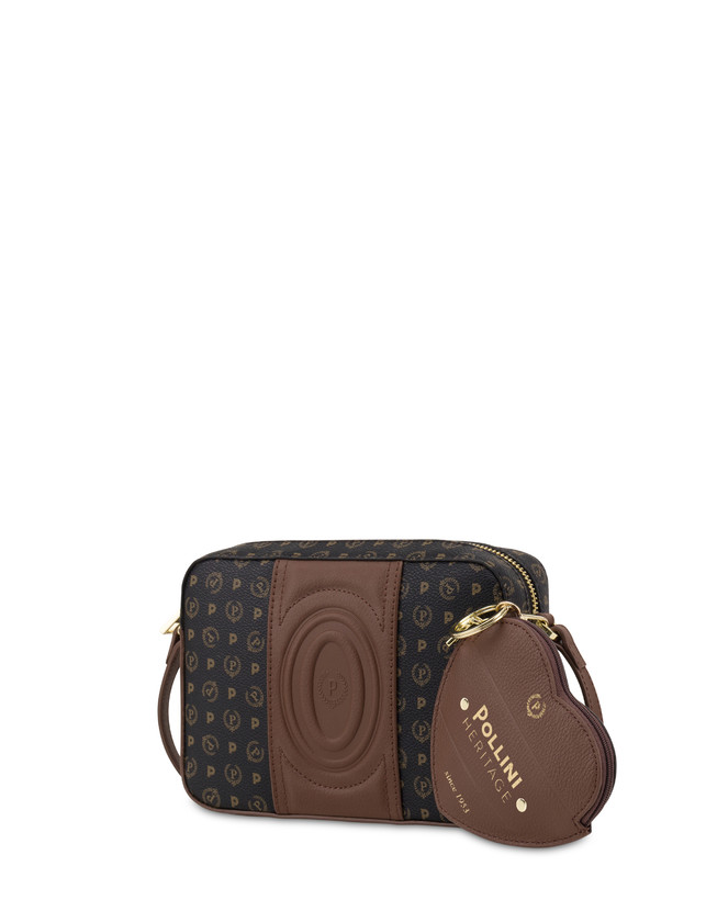 Pollini Borsa A Tracolla Heritage 70th Anniversary Nero/marrone