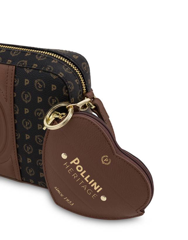 Pollini Borsa A Tracolla Heritage 70th Anniversary Nero/marrone