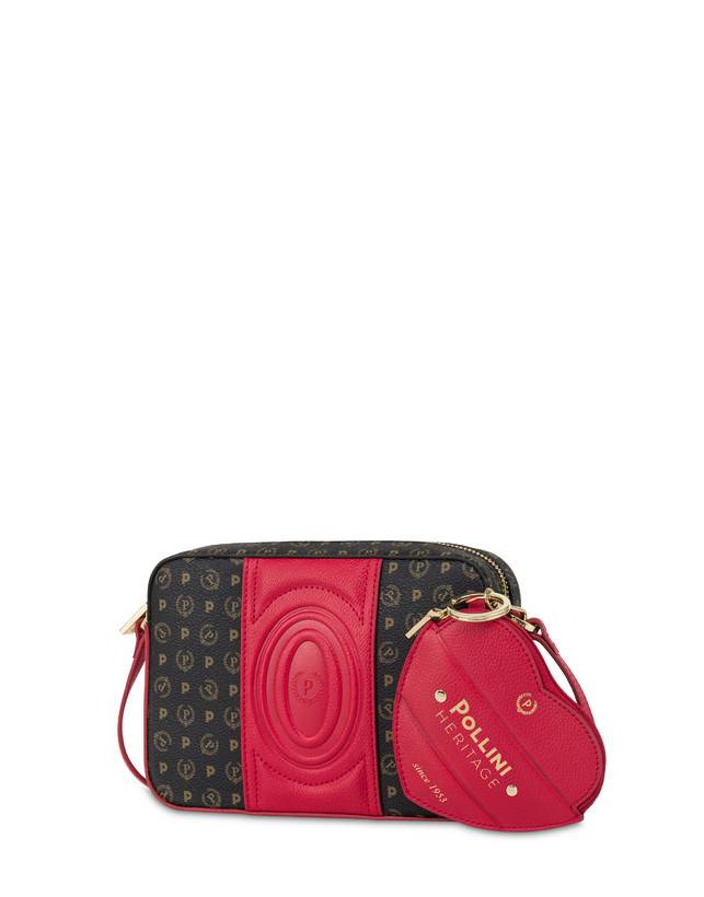 Pollini Borsa A Tracolla Heritage 70th Anniversary Nero/rosso