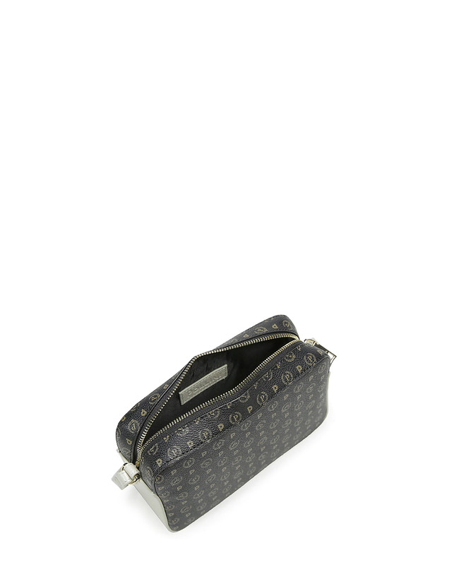 Pollini Borsa A Tracolla Heritage Logo Classic Nero/avorio