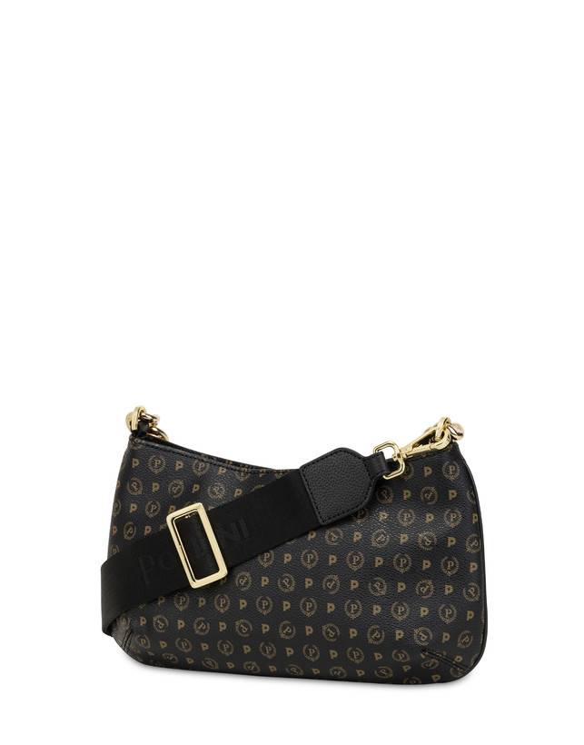 Pollini Borsa A Tracolla Heritage Logo Classic Nero/nero