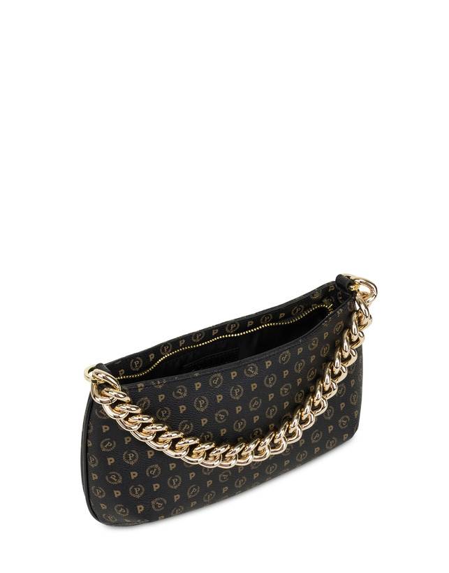 Pollini Borsa A Tracolla Heritage Logo Classic Nero/nero