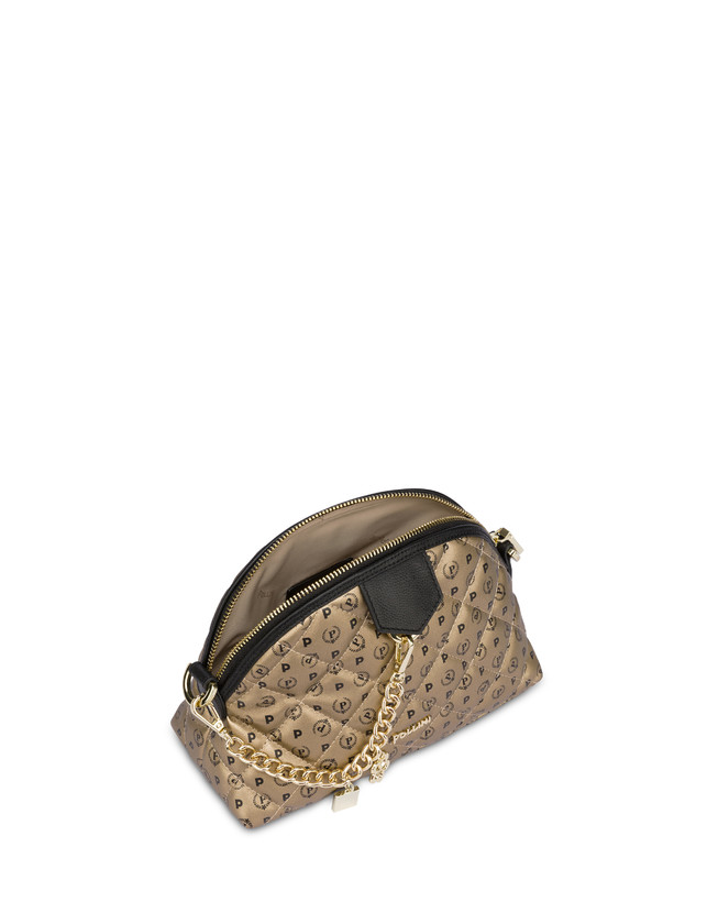 Pollini Borsa A Tracolla Heritage Matelassé Oro/nero