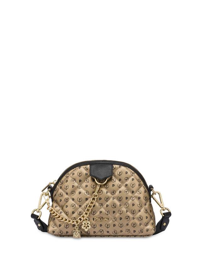 Pollini Borsa A Tracolla Heritage Matelassé Oro/nero