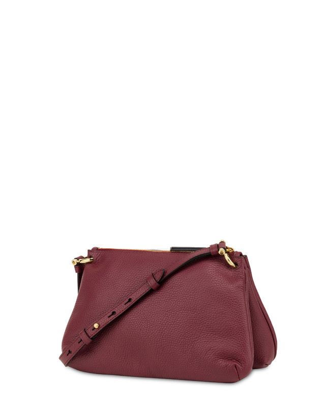 Pollini Borsa A Tracolla In Vitello Bottalato Double Marlene