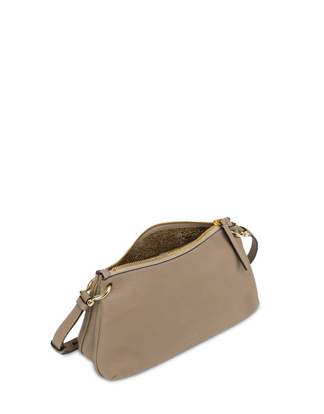 Pollini Borsa A Tracolla In Vitello Bottalato Double Marlene