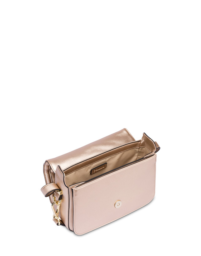 Pollini Borsa A Tracolla Matelassé Sunbeam Rose Gold
