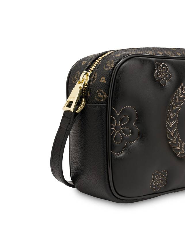 Pollini Borsa A Tracolla Puffy Heritage Nero/nero/nero