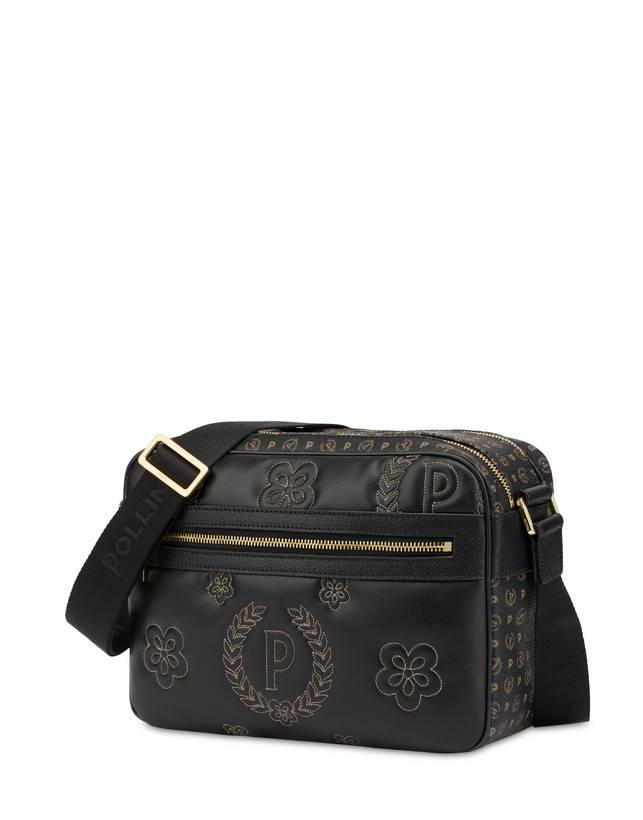 Pollini Borsa A Tracolla Puffy Heritage Nero/nero/nero