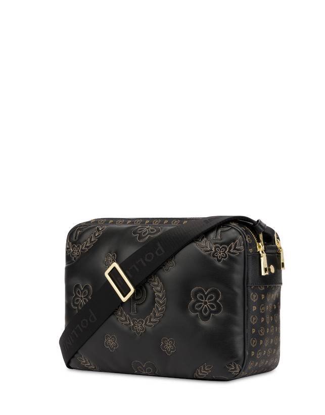 Pollini Borsa A Tracolla Puffy Heritage Nero/nero/nero