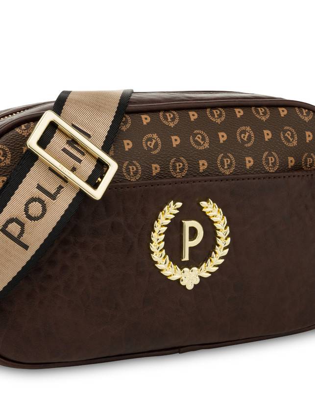 Pollini Borsa A Tracolla Rebecca Evolution Marrone/marrone/marrone