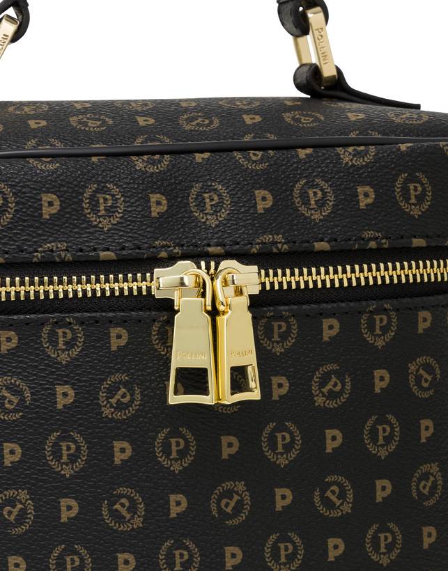 Pollini Borsa Beauty Piccola Heritage Logo Classic Nero/nero
