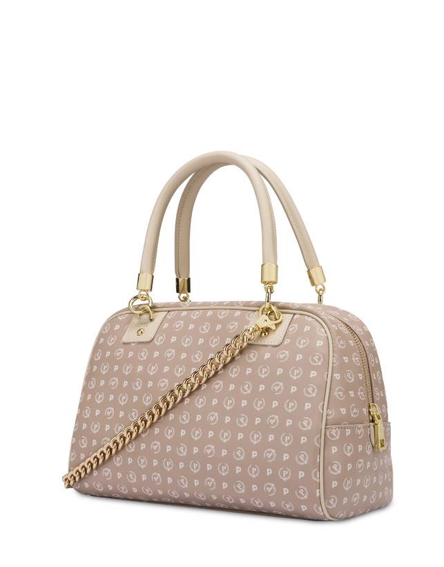 Pollini Borsa Doppio Manico Heritage Soft Touch Beige/avorio